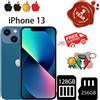 Apple NUOVO Apple iPhone 13 - 128GB 256GB - Blu Bianco Rosso Nero Rosa 💎Originale