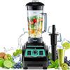 Huanyu 2L Commerciale Jug Blender 2200W Ad Alta Potenza Mixer Multifunzione in Uno Spremiagrumi Schiacciare Ghiaccio, Frutta, Succo Di Verdura, Cibo Per Bambini, Frullato Commerciale Frullatore