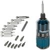 Makita - 18pc Set di punte per cacciavite con supporto e manico, b-28896