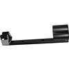 MOLUCKFU Supporto per stampelle per scooter, bastone da passeggio, supporto per mobilità, supporto per bastone da passeggio, supporto per bastone, organizer per bastone, in acciaio inox, nero