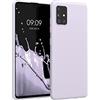 kwmobile Custodia Compatibile con Samsung Galaxy A51 Cover - Back Case per Smartphone in Silicone TPU - Protezione Gommata - lavanda