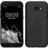 kwmobile Custodia Compatibile con Samsung Galaxy A5 (2017) Cover - Back Case per Smartphone in Silicone TPU - Protezione Gommata - nero matt