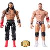 Mattel WWE Main Event Showdown, serie #21, Roman Reigns vs LA Knight, set da 2 personaggi da collezione, 15,2 cm