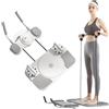 Madamera Tavola Pilates, attrezzatura multifunzionale Pilates Reformer 5 in 1, Ab Core Trainer con contatore, set Pilates per uso domestico, con fasce elastiche, per uso domestico