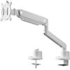 One For All Braccio universale per monitor One for All - 13-35 pollici - VESA 75/100 mm - Regolazione dell'altezza - Inclinazione (140°), rotazione (180°) e rotazione (360°) - 10 kg per schermo - Bianco (DM4120)