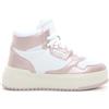 DFRANKLIN Sneaker Con Platform - Donna - Bianco Rosa