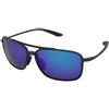 Maui Jim Kaupo Gap B437-03M | Occhiali da Sole Graduati o Non Graduati | Prova Online | Plastica | Quadrati | Blu | Adrialenti