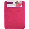 Flamingo Tappetino per Cassetta IGIENICA Rosie Fuchsia 35x48CM