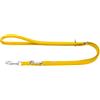 HUNTER Guinzaglio Regolabile Amalfi, Colore Giallo, Vegano, in Similpelle Effetto Nappa, Regolabile in 3 Posizioni, Morbido, Facile da Pulire, Colore Brillante, Made in Germany, Dimensioni: 20/200