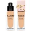 Yves saint laurent All Hours Glow Foundation 25 ml Fondotinta luminoso finitura radiosa, impeccabile e sofisticata LN8