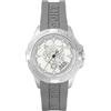 Philipp Plein Plein Sport Orologio analogico al quarzo da uomo Touchdown, Argento/Grigio/Silicone - Psfba0623, cinghia