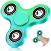 SCIONE Hand Spinner Stampato in 3D - Giocattolo Sensoriale per Bambini & Adulti | Antistress & Ansia | Strumento per Concentrazione ADHD | Giocattolo Durevole Ultra-Liscio per Relax - Bianco Blu Verde