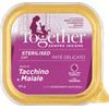 Together per Gatti Sterilizzati Soft Patè da 85 gr Gusto Tacchino e Maiale