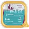 Together per Gatti Sterilizzati Soft Patè da 85 gr Gusto Trota