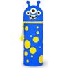 Legami - Kawaii Astuccio Scuola 2 in 1 in Morbido Silicone, Tema Monster, Portapenne da Tavolo, Chiusura con Cerniera, Penne Pastelli Pennarelli, H 18.5 cm