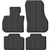 Gledring Tappetini in Gomma Compatibile con BMW Serie 2 (U06) Active Tourer 2021- (Profilo T 4-Parti + Clip di Montaggio)