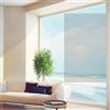 ETNIC ART Pellicola protezione solare finestre termoisolante GRANDI + Gradazioni Alta Qualità Nano Carbon Oscurante Anti UV efficienza termica privacy controllo calore adesiva (Transparent-70%, 60 X 120 CM)