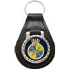Family-crests Portachiavi In Pelle Della Royal Navy Del Fishery Protection Squadron