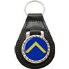 Family-crests Loggia Massonica Worshipful Master Portachiavi In Pelle