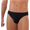 HOM Slip Micro Confort Supreme Cotton Mutande da Uomo, Noir
