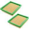 MCHNIC 2x Filtro Aria per Hyundai HYM 43P 43SP 46SP 51SP 460SPE 510SPE 200548 tosaerba