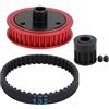 VGEBY Ruota per Auto RC, Set di Cerchi Aluminio 4 Pezzi, Ruote Motrice 1/10 in Lega, Accessori Auto Modello per Drift Car, per Collectionisti e Amanti delle Auto di Modelli