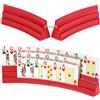 Portacarte Da Gioco In Legno: Set Da 2 Organizer Per Mazzi, Supporto Per Bambini, Anziani E Adulti, Regalino Utile