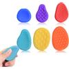 RoseFlower Fidget Toys per Adulti e Bambini: Confezione da 6 Pietre Antistress per Alleviare L'ansia - Giocattoli Antistress per Autismo, Prodotti Sensoriali, Fidget per Adulti e Bambini