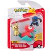 Pokémon PKW4091 Battle Figure Set - Glibunkel, Mimigma e Porygon, personaggi ufficiali