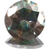 GRA AAA Verde Scuro Moissanite Rotonda Loose Gemma Taglio Sintetico Diamanti 2.75 KT