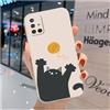 hdqICase Custodia Carina Compatibile con Samsung Galaxy A51 4G - Comoda Cover in TPU Morbido Gatto Orso Animali Cartoni Case