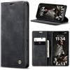 Phernykas Cover per iPhone 16 Pro Max Libro Pelle Portafoglio, [Porta Carte] [Magnetica] Premium PU Flip Wallet Custodia Cellulare Protection per Apple iPhone 16 Pro Max Leather Case, Nero