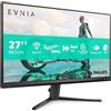 PHILIPS Evnia 27M2N3500NL - Monitor da gioco QHD da 27 pollici, 180 Hertz, 1 ms, FreeSync Prem. (2560x1440, DisplayPort, HDMI) nero/grigio