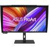 ASUS ProArt Display PA32UCXR Monitor Professionale da 32" pollici, 4K UHD (3840x2160) Mini LED, Calibrazione automatica, HDR-10, HLG, 99% Adobe RGB, 97% DCI-P3, ΔE<1, USB-C, Calman, ColourSpace, Nero