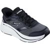 Skechers Max Cushioning Elite 2.0 Leigh, Scarpe da Ginnastica Donna, Black Textile/White Trim, 40 EU