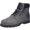 Rieker 32312, Stivali Stringati Uomo, Grigio, 44 EU