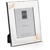 ARTÉ 10x15 Made in Italy, 50° Anniversario di Matrimonio, Elegante placcata in Argento, Silver Plated antiossidante, Bellissima Cornice in Silver Plated con Retro in Legno Mogano E140.50°/10x15