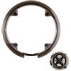 RJLLKD Bicicletta Paracatena Copricatena 42 Denti, 4 Fori Corona della Bici Guarnitura Catena Ruota Copertura Protezione per La Maggior Parte Mountain Bike Bici da Strada ECC(Nero)