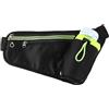 QingWing Marsupio da Running, Cintura da Corsa Impermeabile, Regolabile Marsupio Porta Borraccia, Tasca Impermeabile per Smartphone Cintura Sportiva Unisex Corsa, Ciclismo, Fitness e Campeggio