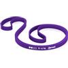 SENSEI Banda Elastica Fitness (8-15 kg) - Supporto per Pilates e Allenamento Funzionale - E-book con Esercizi Incluso - Leggera, Viola