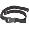 Vaude Uni Cinghia di Ricambio per Il Petto, Nero, One Size