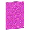 QUO VADIS 56901920MQ WEEKLY LARGE ML Iris Oro rosa geometric 15x21 geometrico rosa - Anno 2020 -