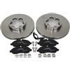 Ford Originale Dischi Freno + Pastiglie Freni Anteriori Ford Transit 1822205+2600766