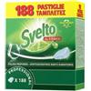 SVELTO Tabs per lavastoviglie - Svelto - fustino da 188 tabs da 10 gr (unità vendita 1 pz.)