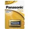 PANASONIC Pila Transistor - 9V - Alkaline Power - Panasonic - blister 1 pezzo (unità vendita 1 pz.)
