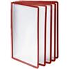 DURABLE Pannelli di ricambio Sherpa per leggii Vario - rosso - Durable - conf. 5 pezzi (unità vendita 1 pz.)