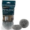 PERFETTO Spugna zincata - 30 gr - metallo zincato - Perfetto - conf. 2 pezzi (unità vendita 1 pz.)