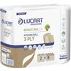 Lucart Asciugatutto EcoNatural 2.3 Plastic Free - 200 strappi - Lucart - pacco 2 rotoli (unità vendita 1 pz.)