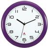 ALBA Orologio da parete Hornew - diametro 30 cm - viola - Alba (unità vendita 1 pz.)