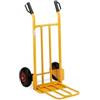X-Robust Carrello trasporto grandi volumi Robustus - portata max 300 kg - 56 x 17 x 110 cm - acciaio verniciato - giallo - X-Robust (unità vendita 1 pz.)